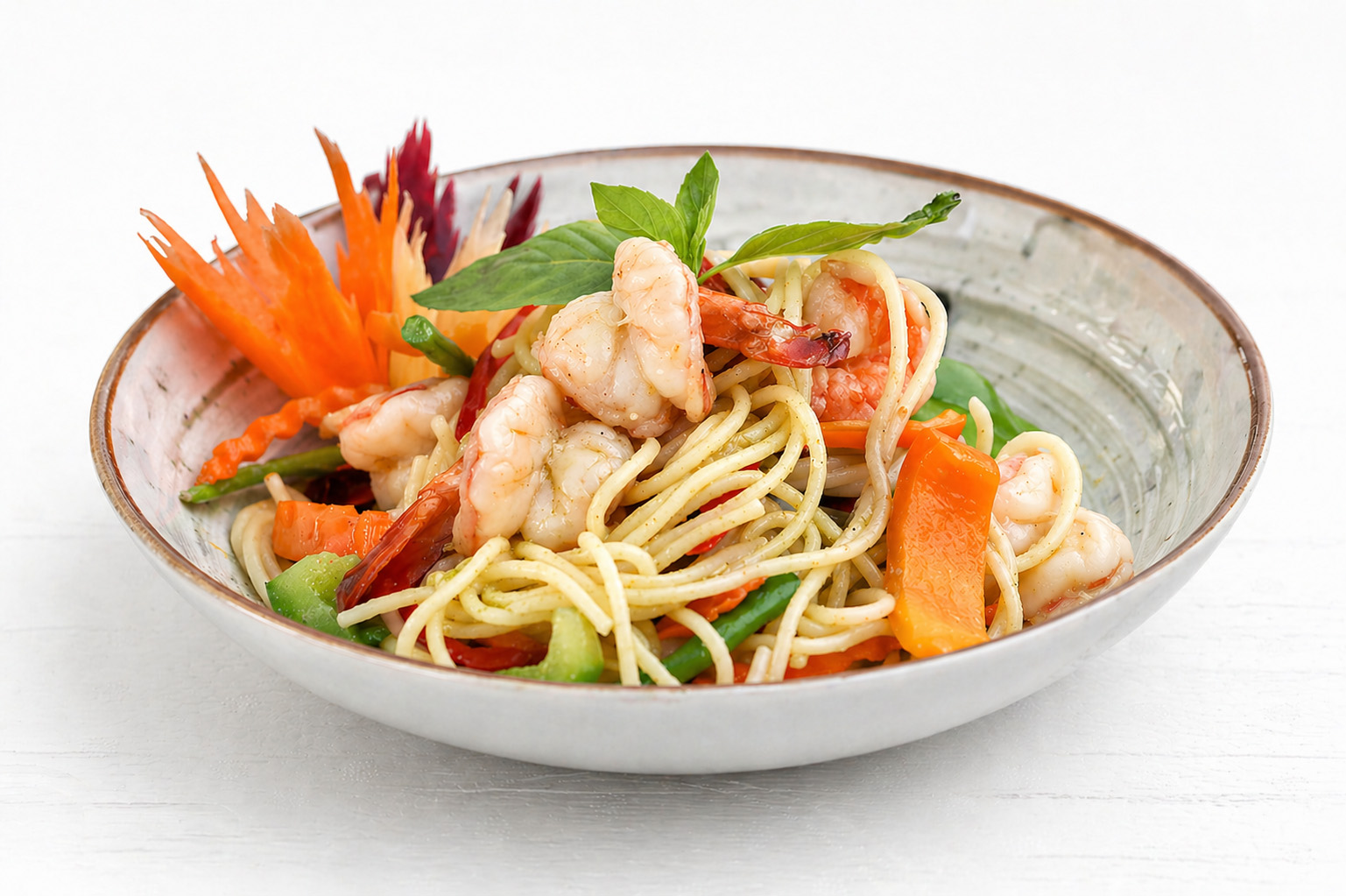Spaghetti gaeng kieuw whaan